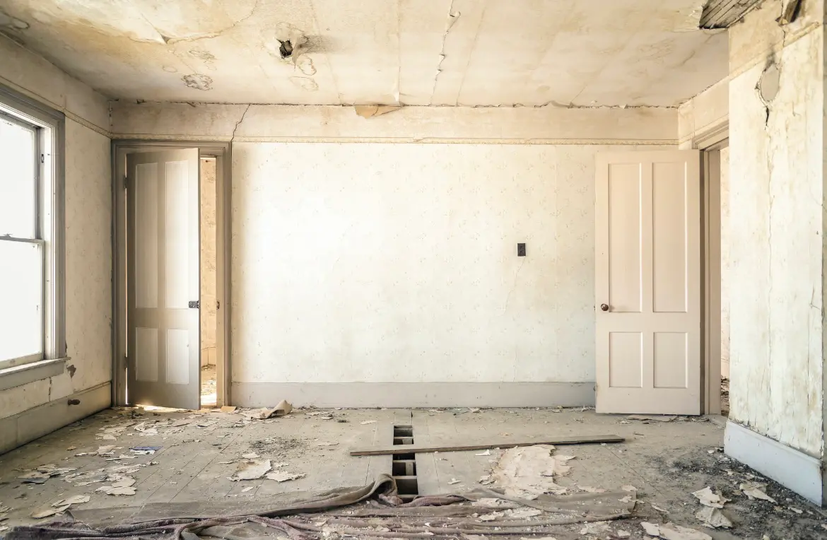 Waste disposal crew managing a cleanout project in Wayzata